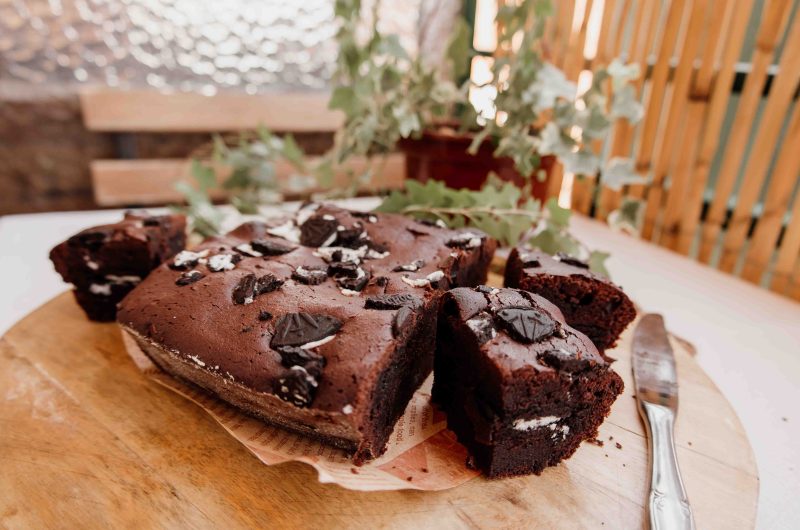 Brownie de Oreo