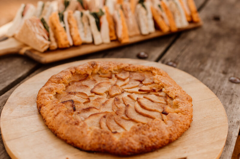 Galette de manzana
